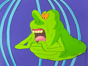 The Real Ghostbusters - Original Animation Cel with painted background